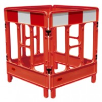 CONJUNTO 4 BARREIRAS PROTECÇÃO VERMELHAS KBC60 CONJUNTO 4 BARREIRAS PROTECÇÃO VERMELHAS KBC60